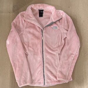 The North Face Light Pink Fleece Jacket Size XS